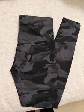 George Black & Charcoal Camouflage Leggings
